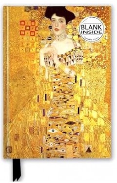 Gustav Klimt Adele Bloch Bauer I Foiled Blank Journal Flame Tree Blank Notebooks